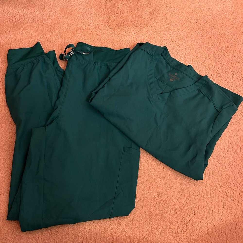 Green Scrub Set